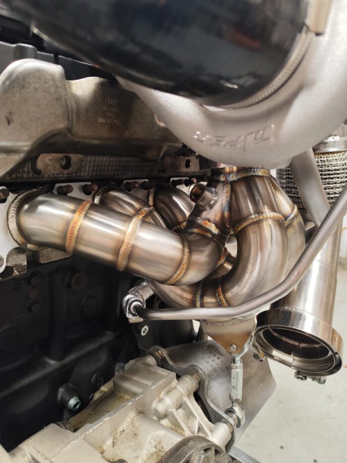 1.8T 20V Plug & Play Turbo Kit: Pulsar G25-660 + Stoßaufladungskrümmer + Downpipe + Leitungen – Bild 3