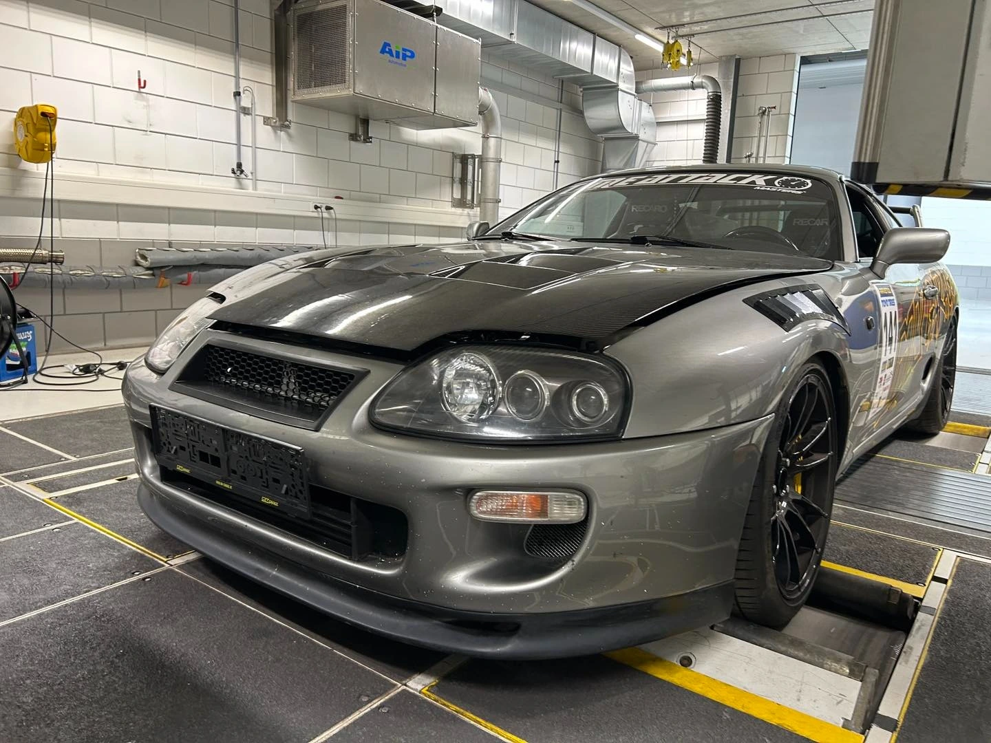 Toyota Supra auf dem Leistungsprüfstand bei PAT-Optimize